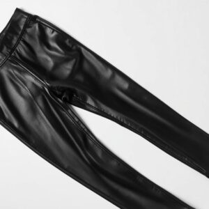 Faux Leather Leggings – Stylish Glossy Finish (Bulk Supply)