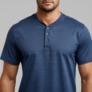 Henley Sportswear T-Shirt Customizable Activewear (Bulk Supply)